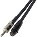 Photo of Laird SD-AUD9 Sound Devices 552 Link Cable 5-Pin Mini XLR Female to 3.5mm Plug - 7 Foot