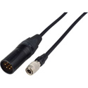 Laird Sound Devices Power Cable Hirose HR 4-Pin Male to 4-Pin XLR Male - 1 Foot