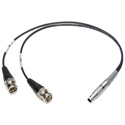 Photo of Laird SD-TCD2-01 Sound Devices Time Code Jamming Cable Lemo 5-Pin Male to BNC In & BNC Out - 1 Foot