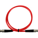 Photo of Laird SD59-BB RG-59 Equivalent 75 Ohm Flexible Canare L-3CFW HD SMPTE 292M/294M/424M BNC Cable - 25 Foot - Red