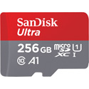 Photo of SanDisk SDSQUAR-256G-GN6MA Ultra microSDXC UHS-I Card with Adapter - 256GB A1/C10/U1 Video Speeds