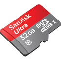 SanDisk SDSQUNC-032G-AN6IA Ultra 32 GB Class 10/UHS-I microSDHC - 10 Year Warranty CLASS 10 100MB/S UHS-I CARD