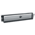 Middle Atlantic SECL-2 2RU Fixed Security Cover with Hinged Plexi Door