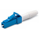 Photo of Senko 931-153-1D1 Premium 125um Singlemode 3mm Simplex Fiber LC Connector with White Boot