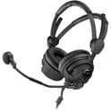 Sennheiser HMD 26-II-100 Lightweight Professional Broadcast Headset with Dynamic Hyper-Cardioid Mic - No Cable