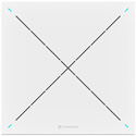 Sennheiser 507488 TeamConnect Ceiling 2 Beamforming Ceiling Array Mic with 2 Dante and 1 Analog Audio Output PoE Powered