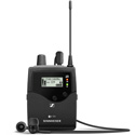 Sennheiser EK IEM G4-A Stereo Bodypack Receiver with (1) Pair of IE4 Earbuds (516 - 588 MHz)