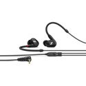Photo of Sennheiser IE 100 PRO In-ear Monitoring Headphones - 10mm Dynamic Transducer & Detachable 1.3m 3.5mm Cable - Black