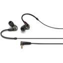 Photo of Sennheiser IE 400 PRO In-ear Monitoring Headphones with Sys 7 Dynamic Transducer & Detachable 4 Foot Cable - Smoky Black