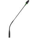 Sennheiser MEG 14-40-L-II B Gooseneck Microphone with XLR 5-Pin and Green Light Ring