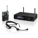 Sennheiser Wireless Headset System with ME 3 Headset Mic Bodypk Transmitter and True Diversity Receiver - A (548-572MHz)