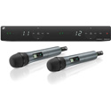 Sennheiser XSW 1-835 DUAL-A 2-Channel Handheld Dual Vocal Wireless System - 2 Transmitters / 1 Receiver - 548-572 MHz