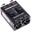Photo of Sescom 3PAD-STEREO 2-Channel XLR Mic Pad with 0dB/-30dB/-60dB Adjustable Attenuation