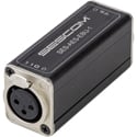 Sescom 3-Pin XLR Female to 75 Ohm BNC Female AES/EBU Impedance Transformer
