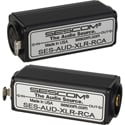 Sescom AUD-XLR-RCA 1-Channel Balanced XLR to Unbalanced RCA Audio Converter