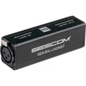 Sescom SES-BAL-LN2INST Passive Balanced Line Level to Instrument Level Analog Audio Converter