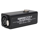Sescom BUB-1206 1-Channel XLR Balanced to RCA Unbalanced Audio Converter