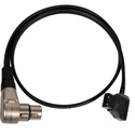 Photo of Sescom SES-DTAP-XLRF4 PowerTap to Right-Angle 4-Pin XLR Female Power Cable - 2 Foot