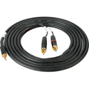 Photo of Sescom SES-IPOD-RCA10 Audio Breakout Y-Cable 3.5mm TRS Stereo Male to Dual RCA Male - 10 Foot