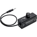 Sescom SES-LAPADAP-GL 3.5mm to 3-Pin XLR Laptop to Mic Level Adapter Interface with Ground Lift Switch & Level Control