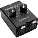 Sescom SES-MKP-39 Balanced 2-Channel Independent 3-Pin XLR Passive Audio Volume Control