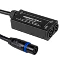 Sescom SES-NLBSB-02 Neutrik speakON Parallel Breakout Stage Box with Tail - (1) NL4 to (2) NL4