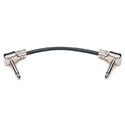 Sescom Pedal Board Cable Pack with Right Angle Pancake Style Connectors- 3x 6 Inch
