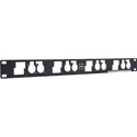 Sescom Horizontal 1RU Rack Mount for 4 Sescom SES-X-FA2 Audio Fiber Transmitters and/or Receivers