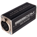 Photo of Sescom SES-XLR-ISO 600 Ohm Inline XLR Mic Matching Transformer