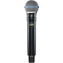 Photo of Shure ADX2FD/B58 Axient Digital Handheld Transmitter w/ BETA 58 Capsule - Freq Diversity - G57 (470 - 616MHz)