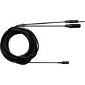 Shure BCASCA-NXLR3QI-25 Detachable 25 Foot Cable with Neutrik 3 Pin XLR Male Connector & 1/4 Inch Stereo Plug
