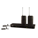 Photo of Shure BLX188/CVL-H9 Dual Channel Lavalier Wireless System - H9 Band -  (512-542 MHz)