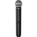 Shure BLX2-PG58-H10 Handheld Wireless Transmitter with PG58 Microphone - H10 542 - 572 MHz