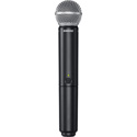 Shure BLX2-SM58-H10 Handheld Wireless Transmitter with SM58 - H10 542 - 572 MHz