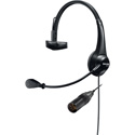 Shure BRH31M-NXLR5M Lightweight Single-Sided Broadcast Headset with Neutrik Male 5-Pin XLR Cable