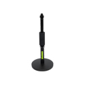 Photo of Shure SH-DESKTOP1 Round Base Desktop Microphone Stand with Standard Height-Adjustable Twist Clutch and 6 Inch Base