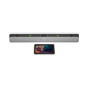 Photo of Shure IMXBPK-W IntelliMix All-In-One Video Bar & Touch Panel Kit - Certified for Medium & Large Conference Rooms - White