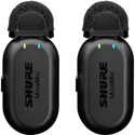 Shure MoveMic Two - Two-Channel Direct-To-Phone Wireless Lavalier Microphone System for Mobile Recording