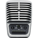 Shure MV51-DIG Large Diaphragm Condenser USB Microphone with ShurePlus MOTIV Audio App - Silver