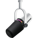 Photo of Shure MV7+ Hybrid XLR/USB-C Dynamic Microphone for Podcasting Streaming and Home Recording - White