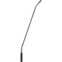 Shure MX424/C 24-Inch Cardioid Gooseneck Microphone with Preamp - Black - 3-Pin XLR Connector