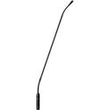 Photo of Shure MX424/N 24-Inch Gooseneck Microphone with Preamp - No Capsule - Black - 3-Pin XLR Connector