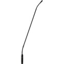 Photo of Shure MX424/S 24-Inch Supercardioid Gooseneck Microphone with Preamp - Black - 3-Pin XLR Connector