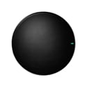 Photo of Shure MXA925B-R Ceiling Array Round Microphone with Onboard AI-enabled IntelliMix  - Dual RJ45 Ports - Black