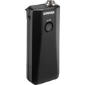 Shure MXW1/O Bodypack Transmitter with Integrated Omnidirectional Mic - Li-ion Battery Included Zoom Rooms Compatible