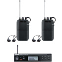 Shure P3TR112TW-H20 PSM300 Twin Pack - Wireless In-Ear Monitoring System - H20 Freq