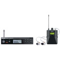 Shure PSM 300 Stereo Personal In Ear Monitoring System with SE215-CL Earphones - H20 Band 518.200 - 541.800 MHz