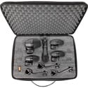 Shure PG Alta PGADRUMKIT5 5-Piece Drum Mic Kit Including Stand Adapter/Drum Mounts/Cables/Case