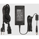 Shure PS60US Energy Efficient 15V DC Switching Power Supply for Shure Products - 6 Ft - Black