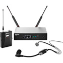 Photo of Shure QLXD14/SM35-H50 QLX-D Headworn Microphone System - (534 - 598 MHz)